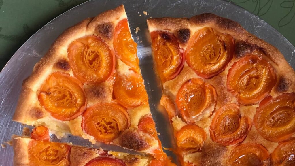 Une tarte en dessert