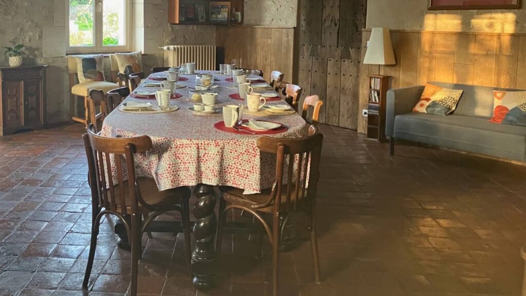 la table d'hôtes